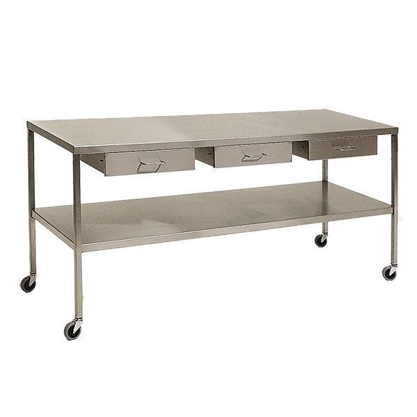 Instrument Table with Drawers